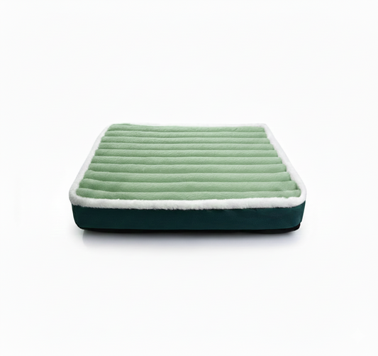 Ultra Plush Deluxe Orthopedic Foam Dog Bed Rectangular Cat Dog Mats / Removable Cover Pet Mattress Cushion for Small Large Dogs Daily-Ease