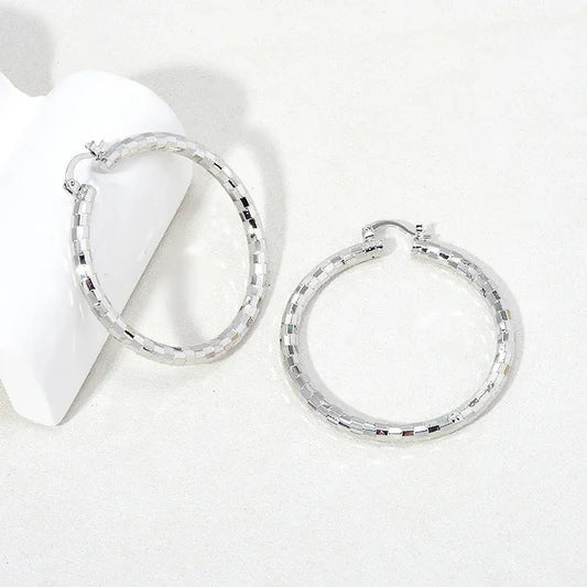 European And American Minimal Art Design Circle Shape Electroplating CJDropshipping