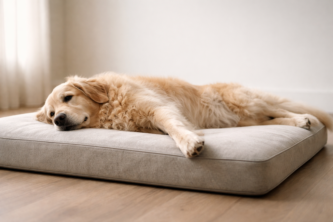 How Gravity, Body Weight, and Sleep Position Affect a Dog's Joints Overnight Daily-Ease