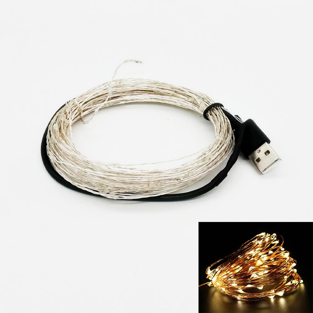 ZDM 10M USB Copper Wire Waterproof LED String