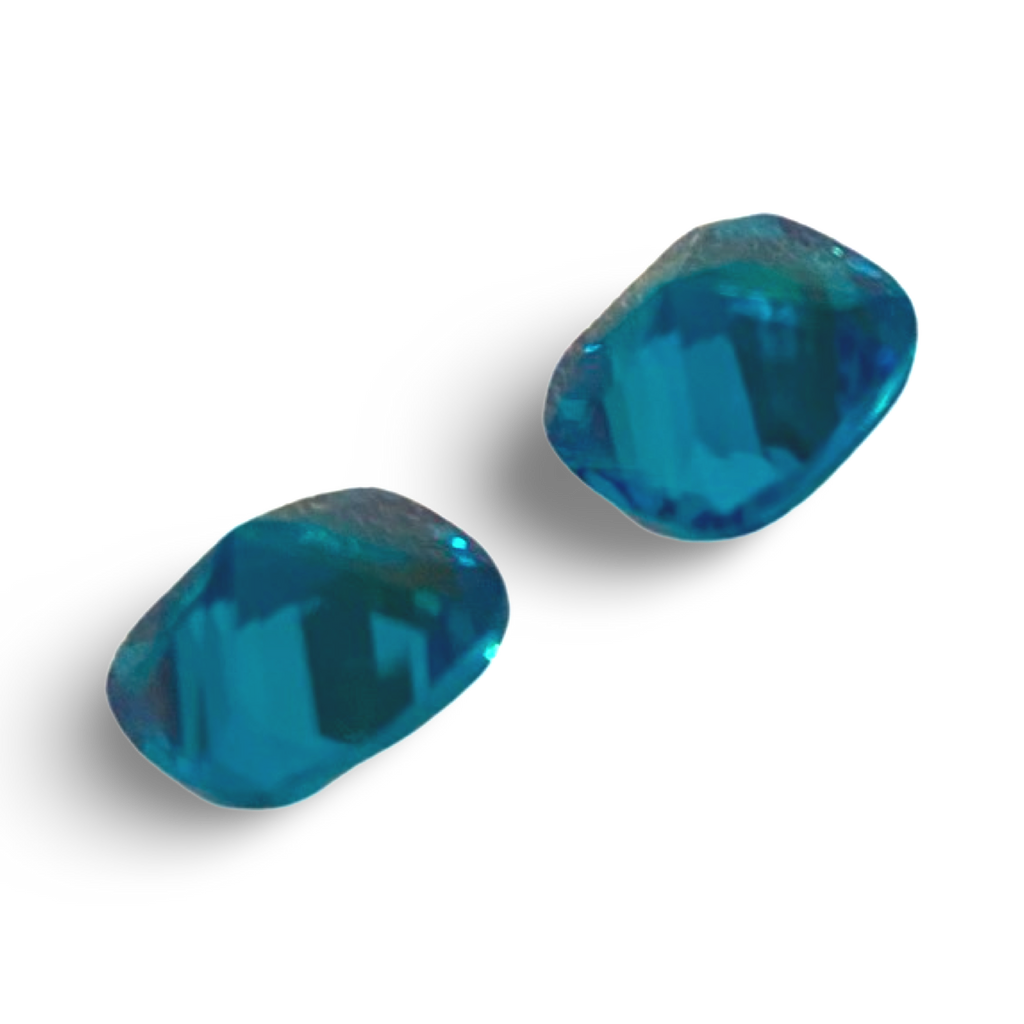 Natural Swiss Blue Topaz Cubic Zirconia AAA quality Lab-grown Gemstone