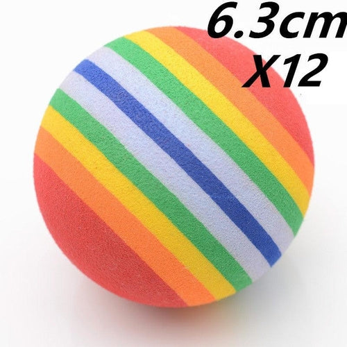 Rainbow Pet Play Balls