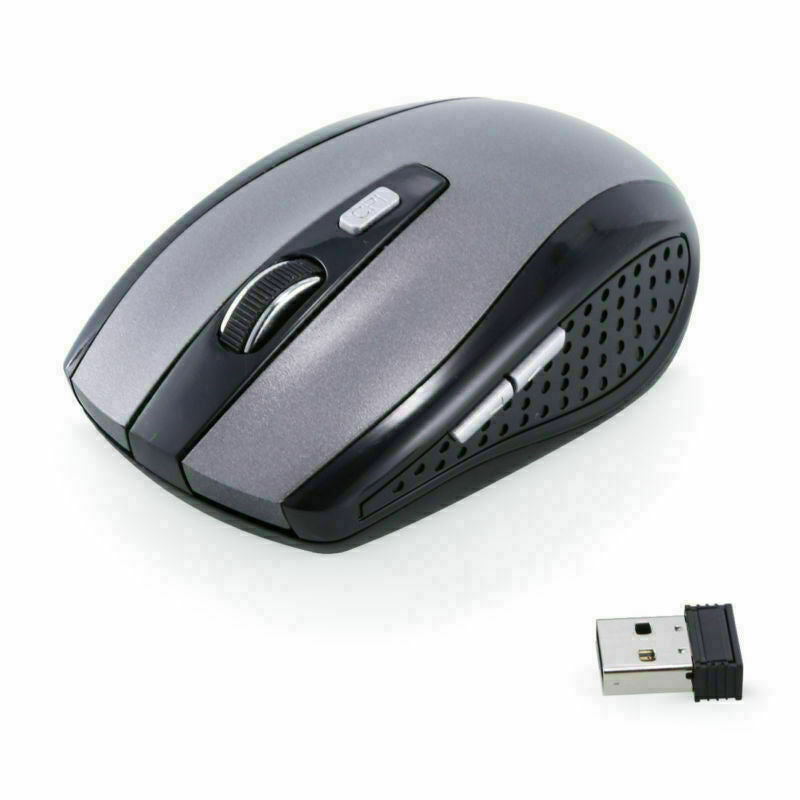2.4GHz Wireless Optical Mouse Mice & USB Receiver For PC Laptop