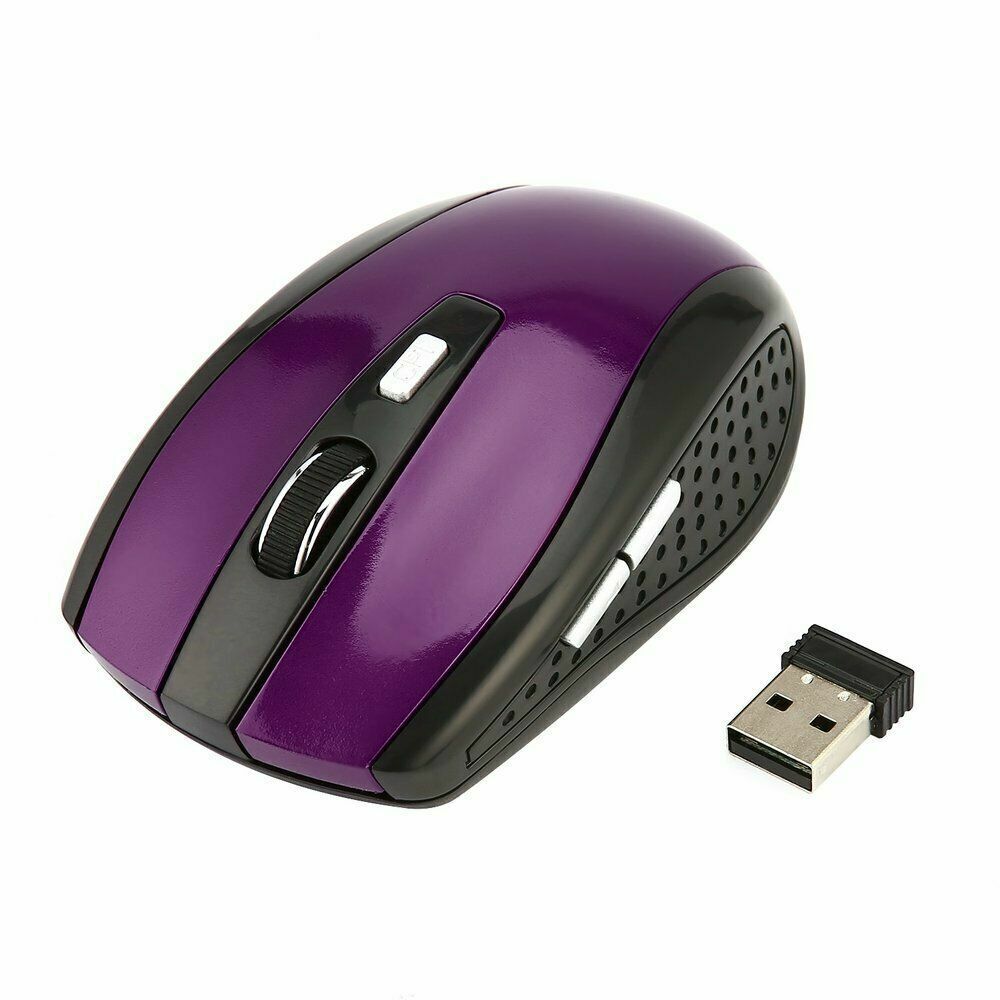 2.4GHz Wireless Optical Mouse Mice & USB Receiver For PC Laptop