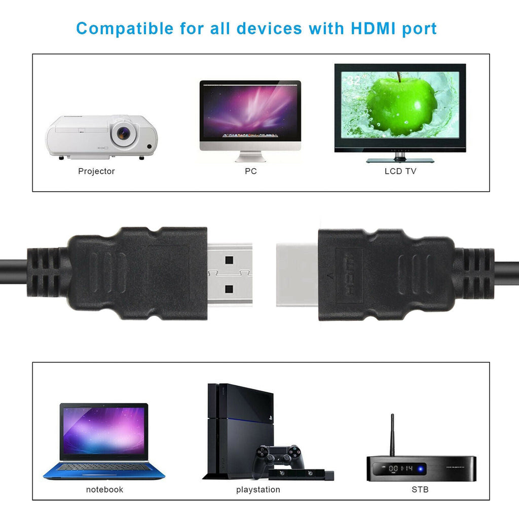 4K HDMI 2.0 Cable UHD HDTV Ultra HD High Speed 2160P HDR 60Hz 18Gbps