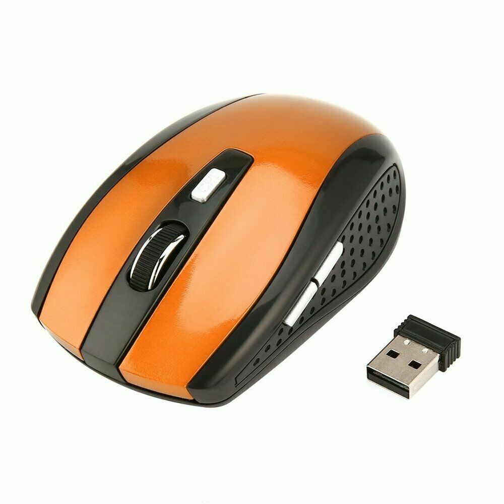 2.4GHz Wireless Optical Mouse Mice & USB Receiver For PC Laptop