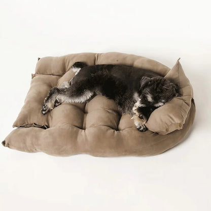 Warm Dog Sofa Bed Winter Pet Dog Cat Bed Sleeping House Kennel Mat Cat Puppy Mattress Pet House Cushion For Small Large Dogs Daily-Ease