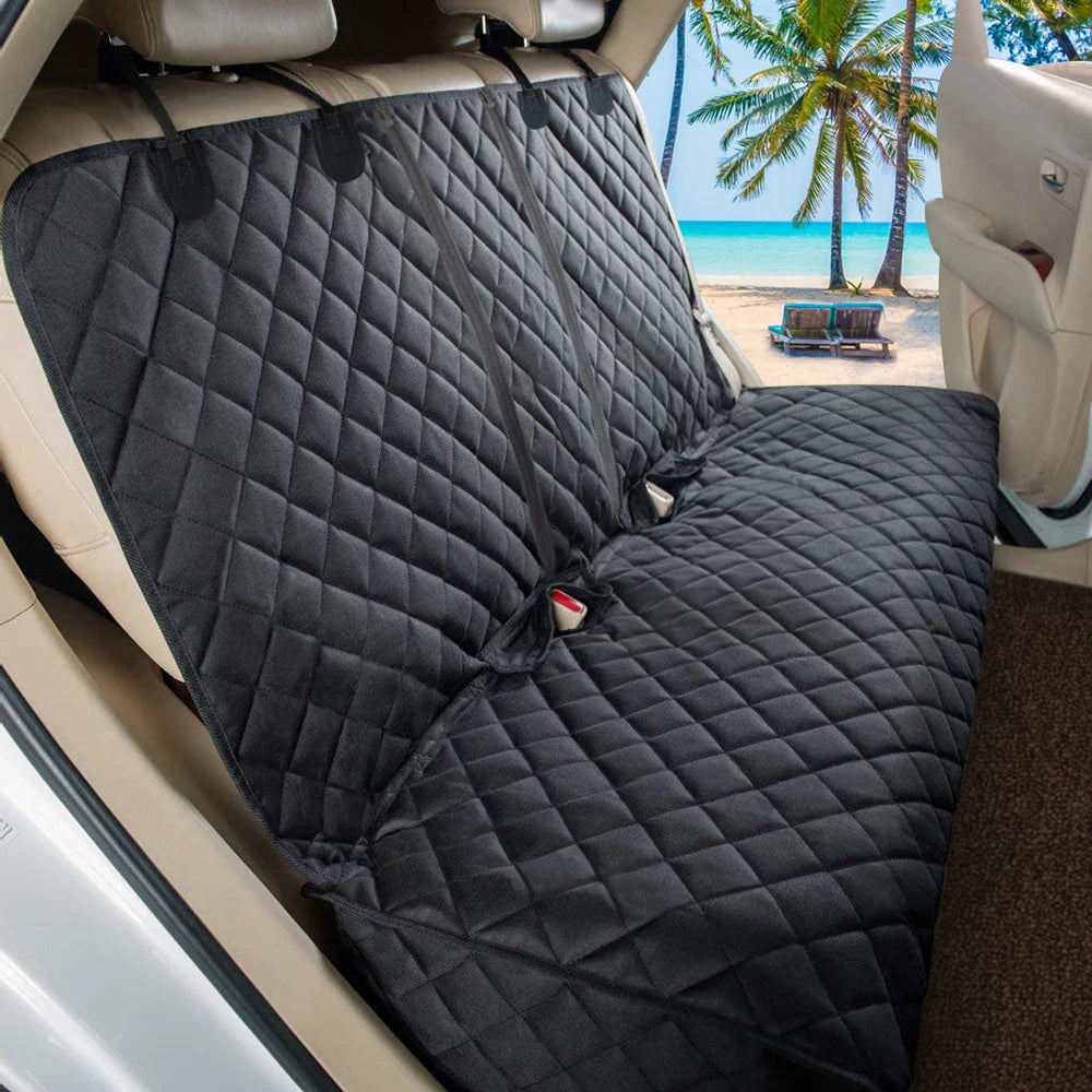 Dog Car Seat Cover Pet Travel Carrier Mattress Waterproof Dog Car Seat Protector With Middle Seat Armrest For Dogs Daily-Ease