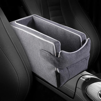 Car Center Console Pet Bed Mat   Fiber Pet Safety Seat  Essential for Cat & Do Travel  Small pet car carrierNon-slip pet car s Daily-Ease