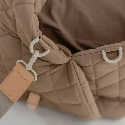 Portable Luxury Pet Carrier Handbag-Washable Dog & Cat Travel Bed Small Pets Puppy Safety Car Seat Booster Tote Pet Accessories Daily-Ease