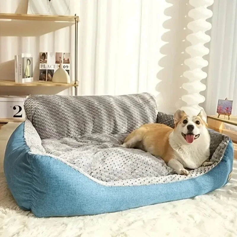 Dog Beds for Large Dogs/autumn and winter Warm Bed  Pet Mat – Extra Large Size for Big Breeds/human bed Washable/Cover  bed/sofa Daily-Ease