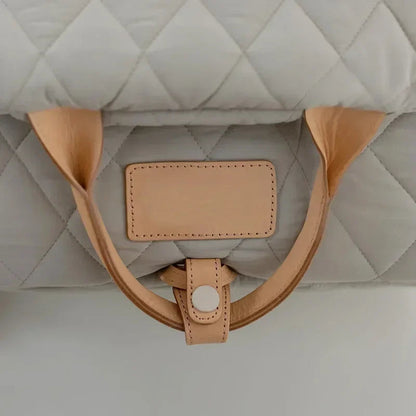 Portable Luxury Pet Carrier Handbag-Washable Dog & Cat Travel Bed Small Pets Puppy Safety Car Seat Booster Tote Pet Accessories Daily-Ease