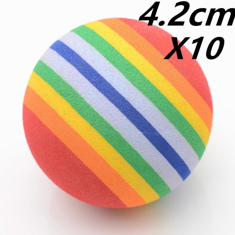Rainbow Pet Play Balls