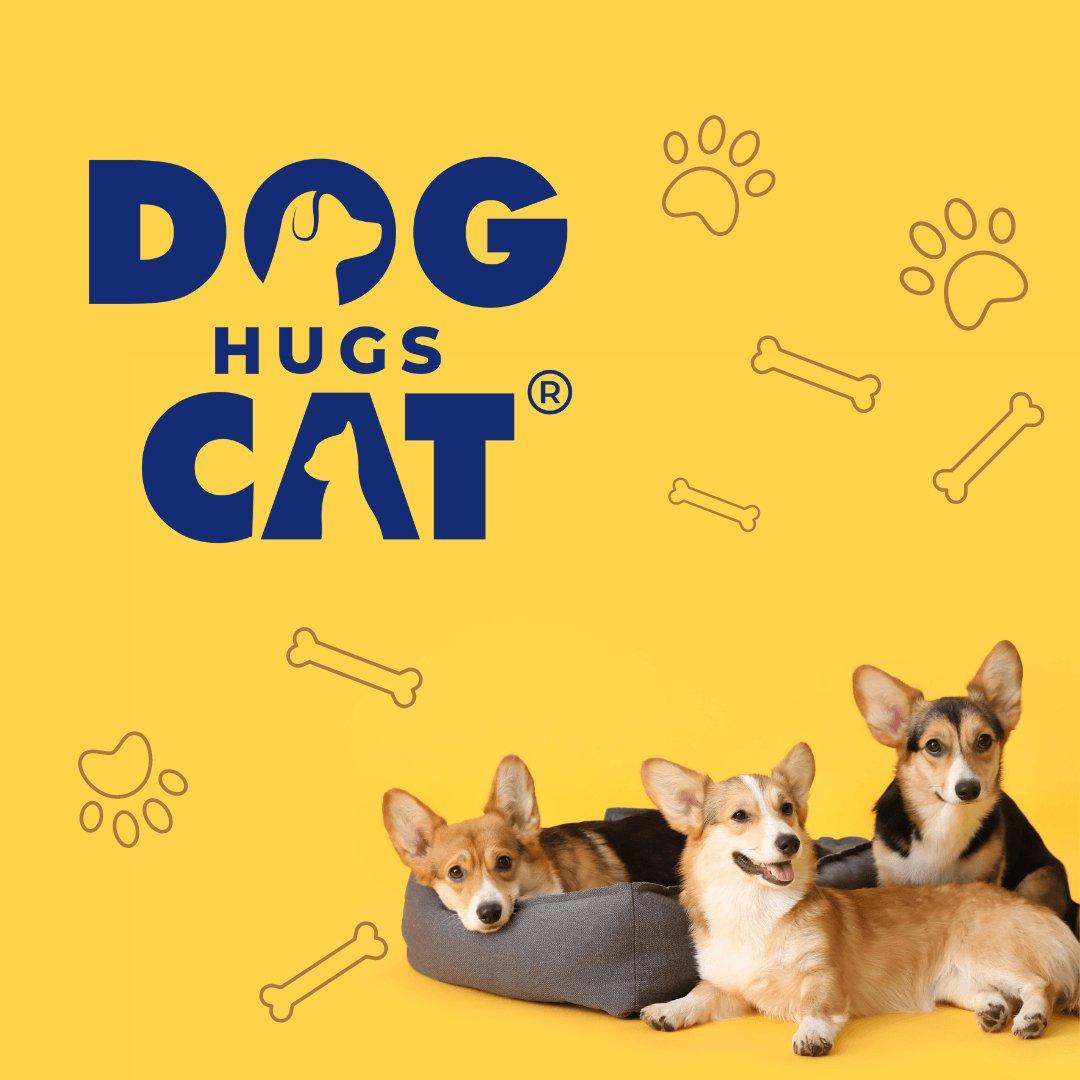 Dog Hugs Cat - Gift Card