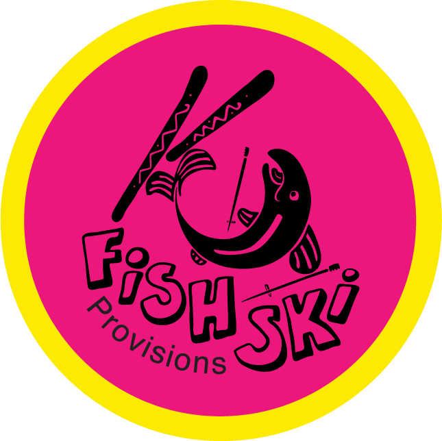 FishSki Provisions Stickers