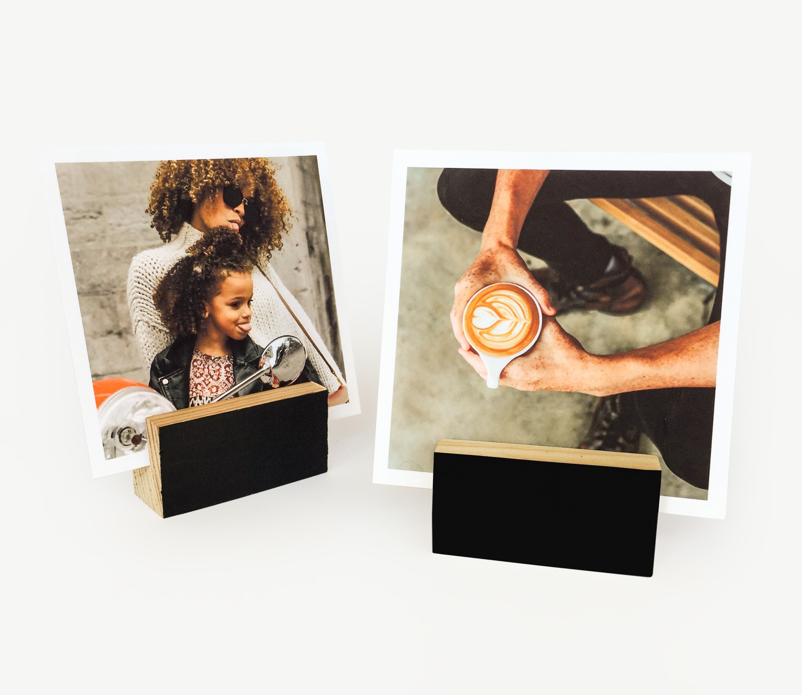 Black Block Card Holder