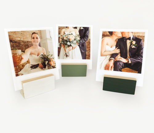 Green Ombre Block Card Holder