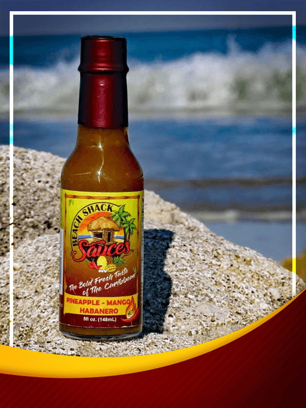 Mango, Pineapple  Habanero Hot Sauce